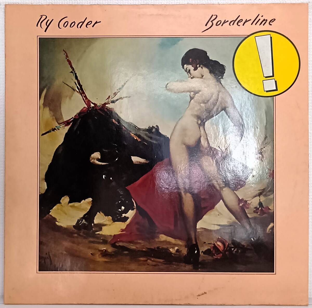 LP(WB 56 864 '80年盤 Rock)ライ・クーダー(Ry Cooder)/ボーダーライン(Borderline)【同梱可能6枚まで】070210拍卖