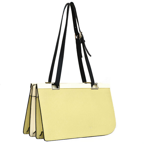 送料無料 本物 Valextra ヴァレクストラ ハンドバック ペールグリーン ホワイト レディースバック レザー 革 おしゃれ拍卖