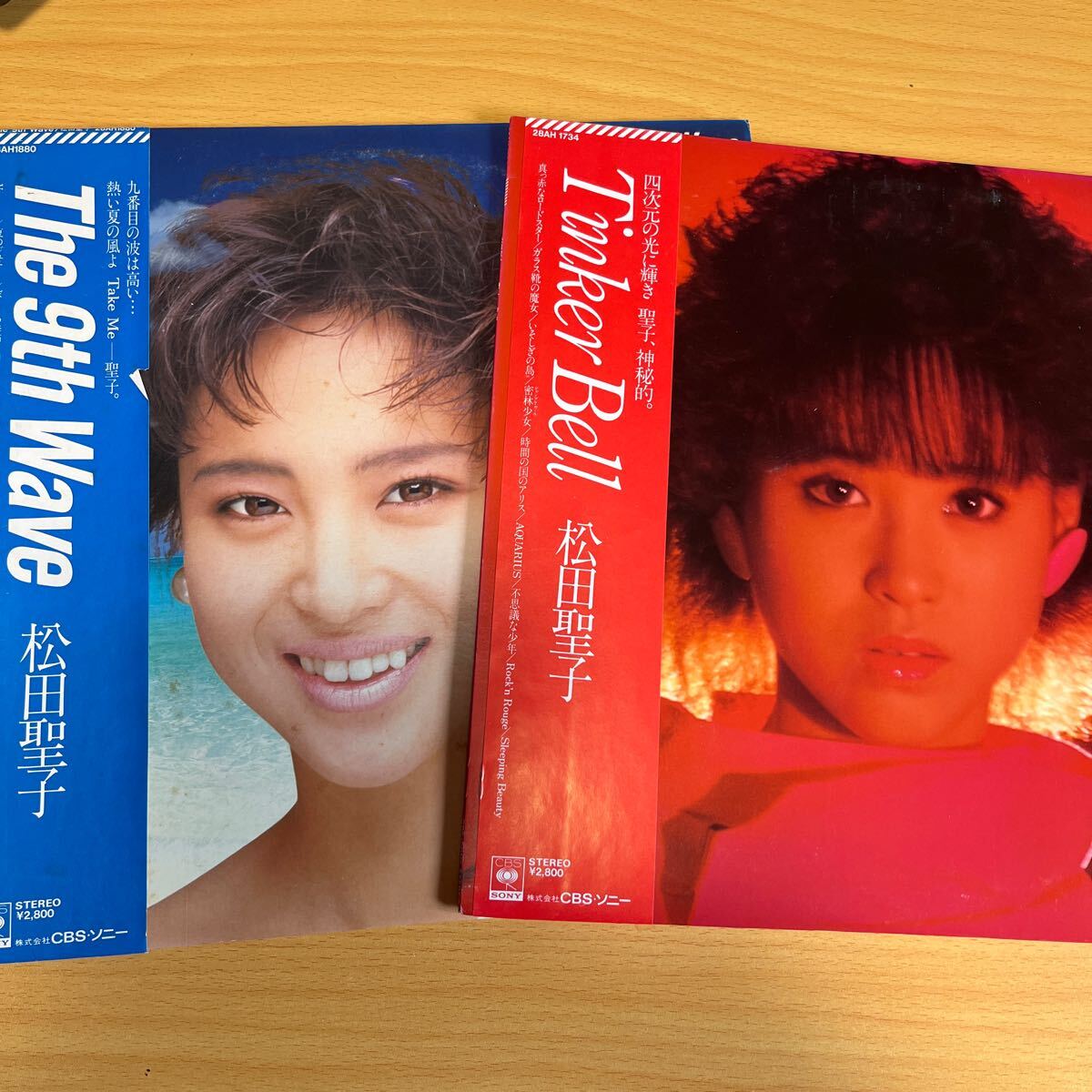 松田聖子 LP☆The 9th Wave☆Thinker Bell 2枚セット拍卖