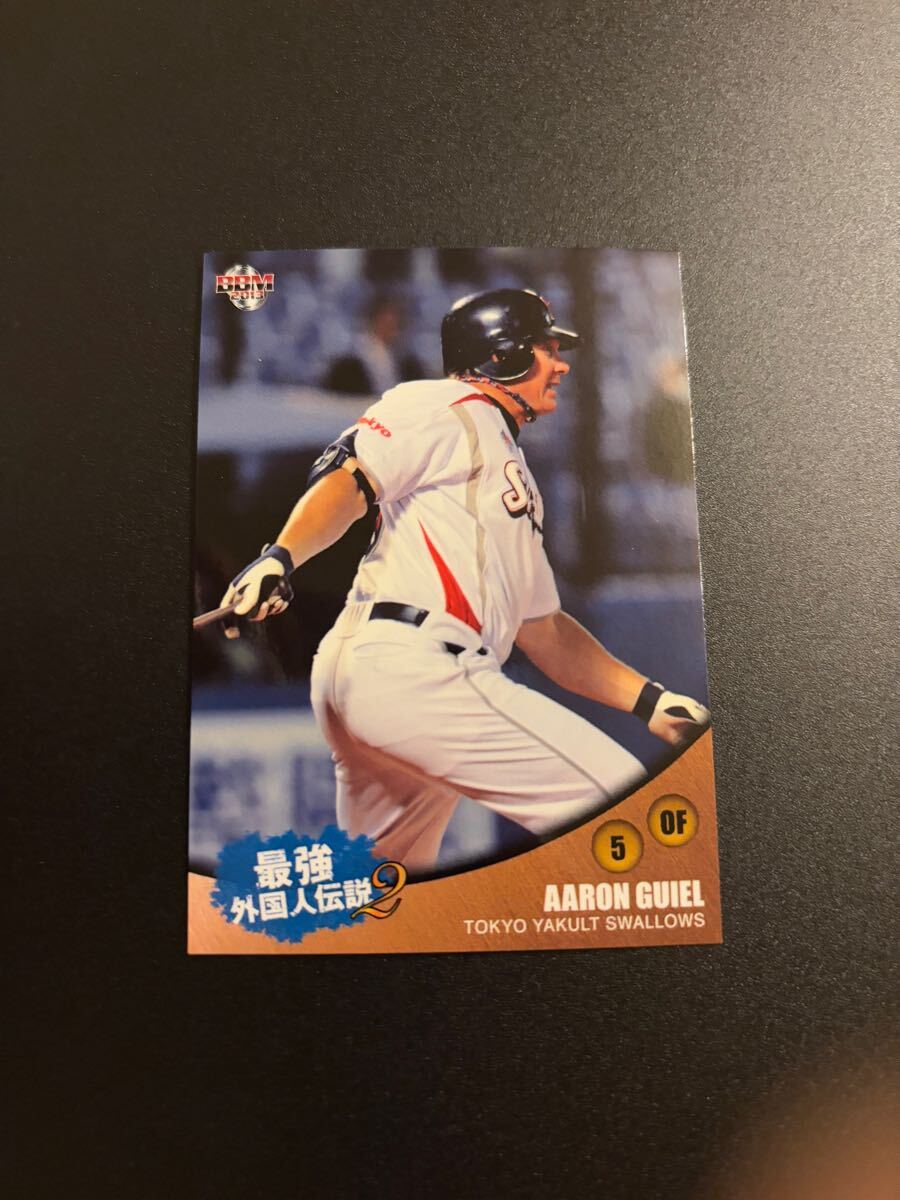 【最強外国人伝説】ガイエル ヤクルトスワローズ BBM 2013 助っ人 検 epoch 野球カード topps stadium 1st bowman 2拍卖