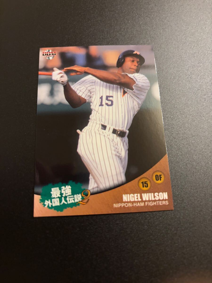 【最強外国人伝説】ウィルソン 日本ハムファイターズ BBM 2013 助っ人 検 epoch 野球カード topps stadium 1st bowman 拍卖