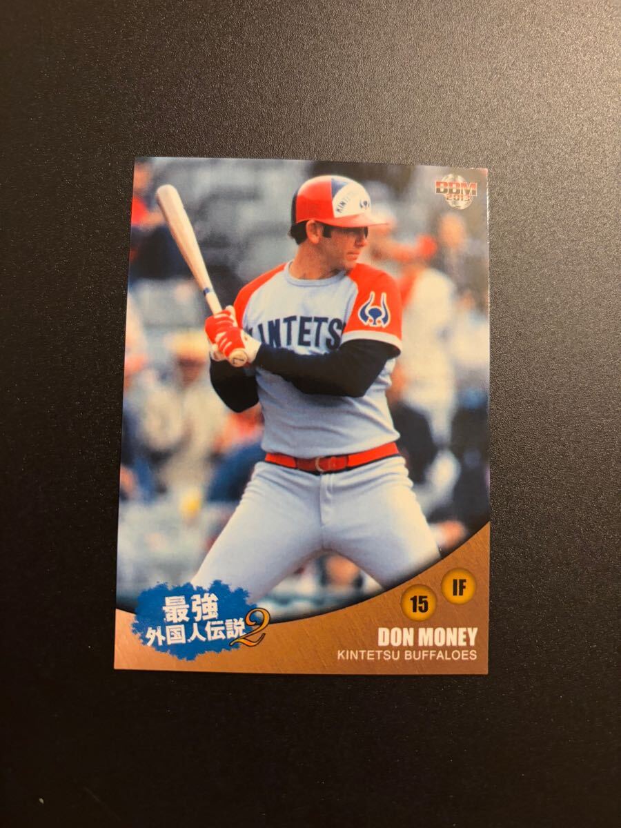 【最強外国人伝説】マネー 近鉄バファローズ BBM 2013 助っ人 検 epoch 野球カード topps stadium 1st bowman 拍卖
