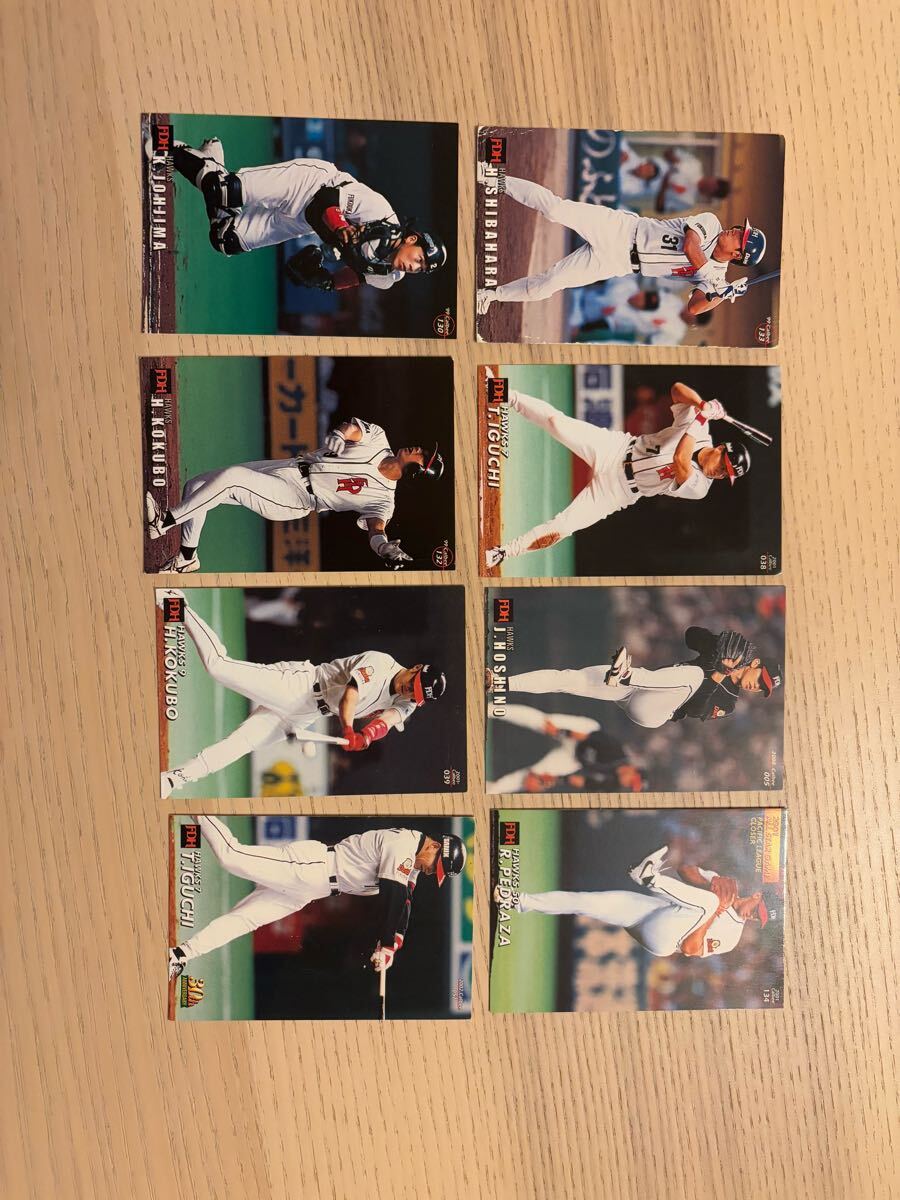 小久保 城島 井口 秋山 柴原 ペドラザ 1999年 ダイエーホークス プロ野球チップス カルビー 検 BBM epoch 1st 野球カード 拍卖