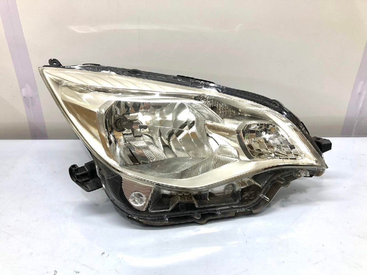 スバル トレジア NSP120X 純正 ヘッドランプ 右 ハロゲン ICHIKOH52-219(Z13-40m)拍卖
