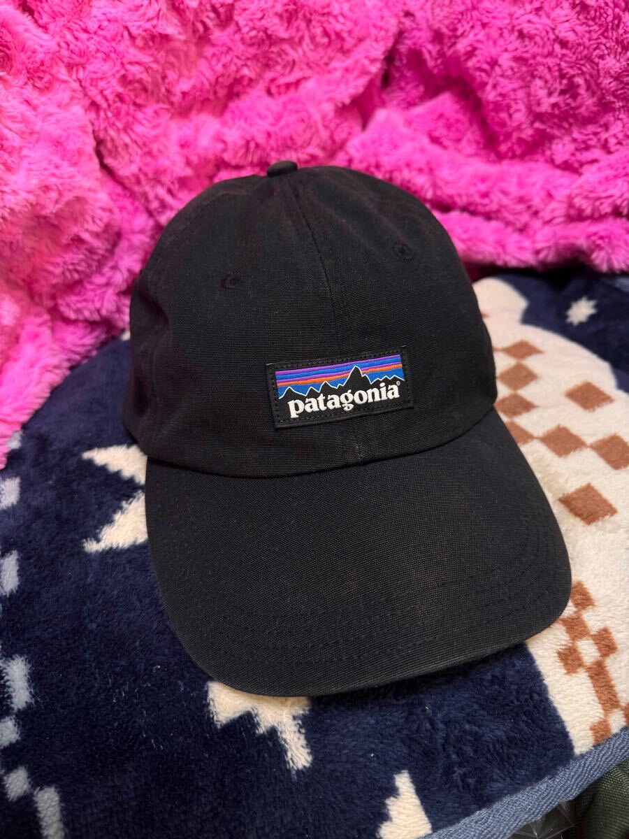 送料格安スピード発送!良品★Patagoniaパタゴニアトラッドキャップ黒★サーフィンハイキングキャンプ登山トレランマラソン拍卖
