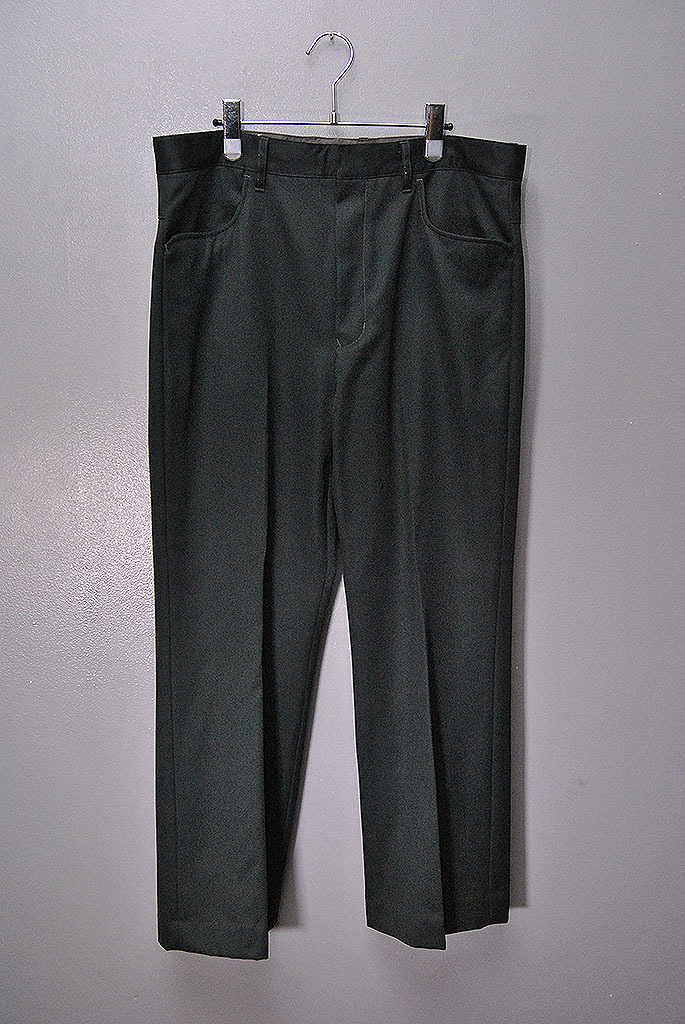 FARAH Flare Pants ファーラー フレア パンツ スラックス ツイル ダークグリーン 36拍卖