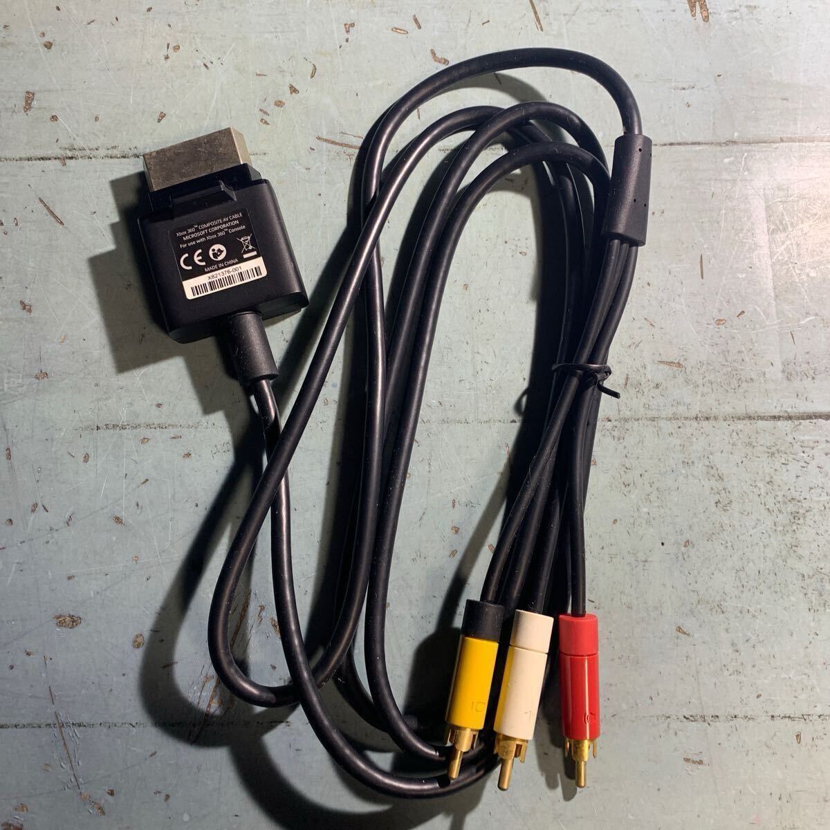 マイクロソフト XBOX360 AVケーブル (A-1422)拍卖