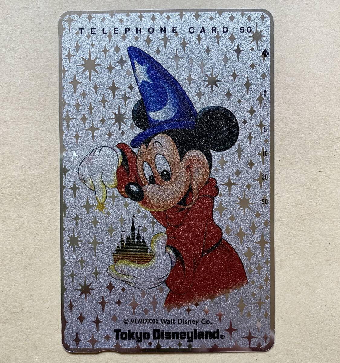 【未使用】 ディズニーテレカ 50度 ミッキーマウス 拍卖