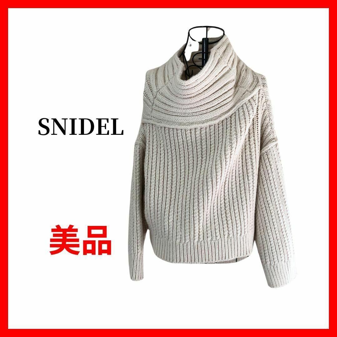 Snidel スナイデル セーター タートルネック ニット B1415拍卖