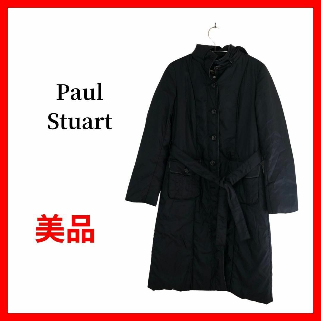 PaulStuart ポールスチュアート 中綿コート ロングコート B1430拍卖