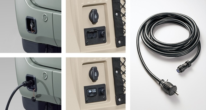 N-VAN e:JJ3:純正 外部電源入力キット AC100V/最大1500W/外部接続用ケーブル付(5m)拍卖