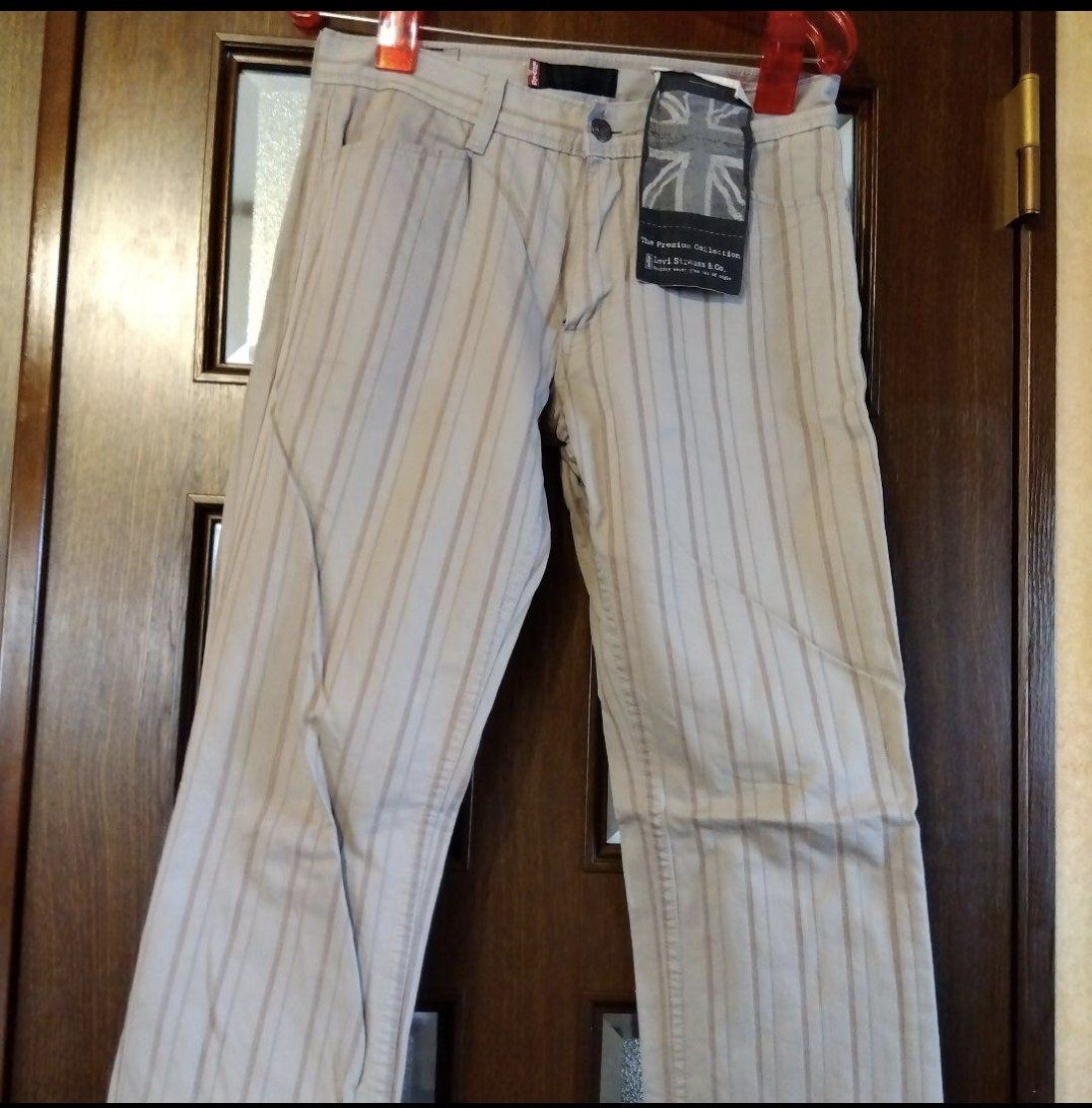 リーバイス プレミアムコレクション ストライプパンツ拍卖