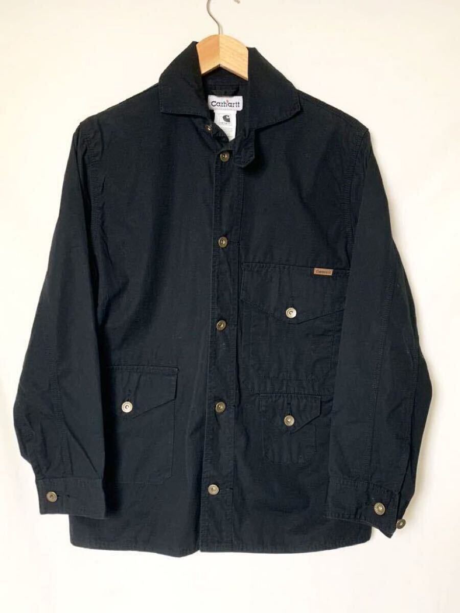 00s デッド カーハート チンスト 変則ポケット ロガージャケット カバーオール carhartt ブラック 黒 /ガーメンツ フィルソン クルーザー拍卖