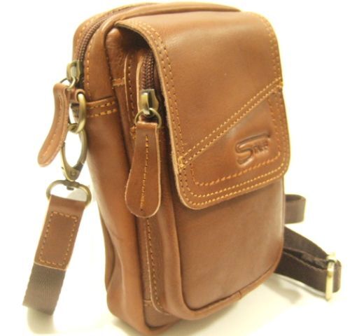 横浜最新 本革ベルト用ポーチ&ショルダー♪魅惑のSTAFF本革バッグ 横約12cm 縦18cm 2層収納 メンズレディース送料無料ξblξ ξ ξreξ ξ5拍卖