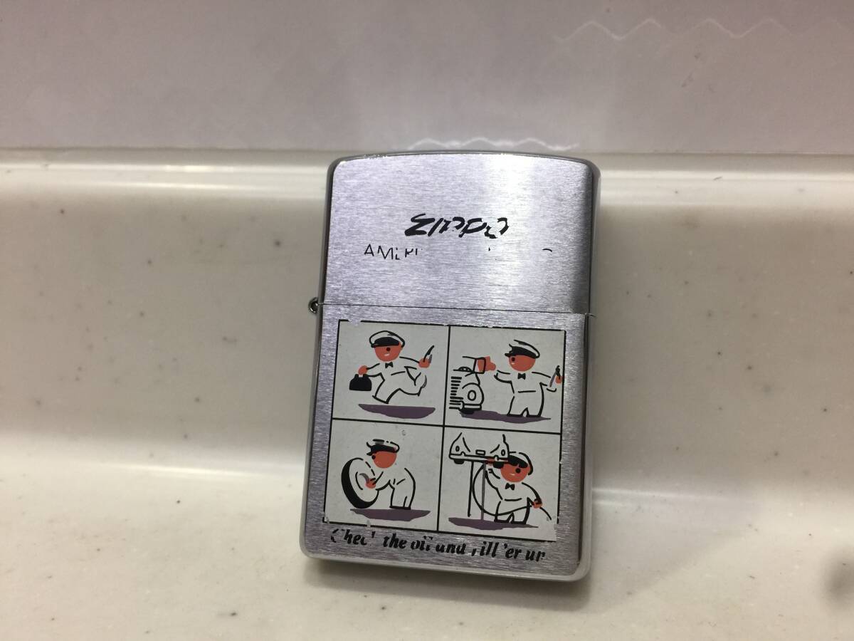 Zippo ジッポー 自動車整備 02年製 T413 KJ1拍卖