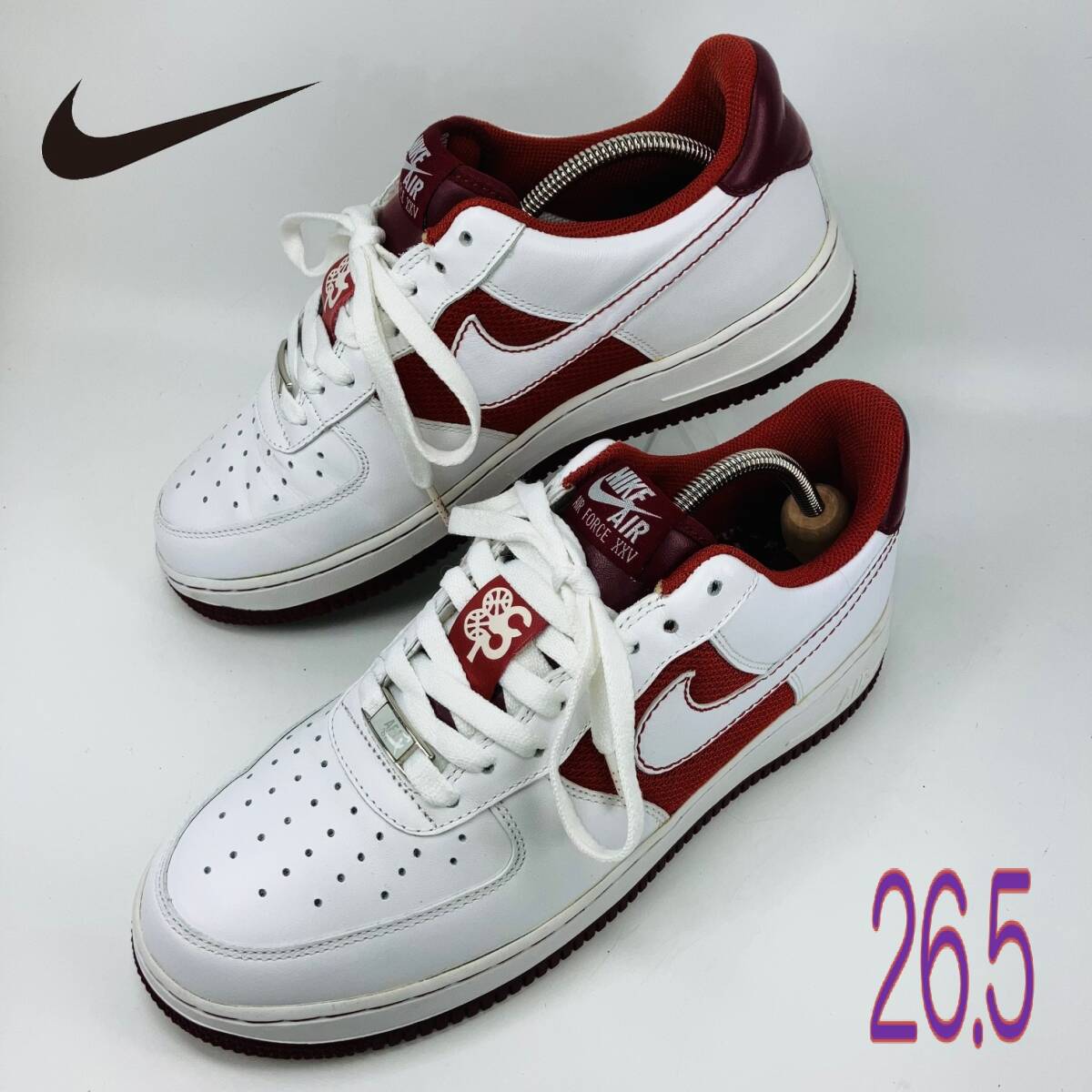 【Bランク】【現状美品】【洗濯除菌済】NIKE Air Force 1/AIR FORCE XXV(315122-811) 26.5 US8.5拍卖