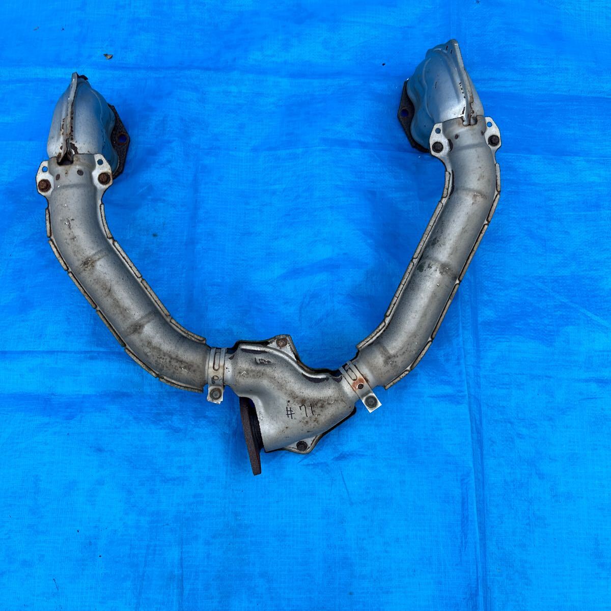 ◆スバル インプレッサ スポーツワゴン《 GG2 / GG3 》純正 フロントマフラー フロントエキゾーストマフラー 44109AE031 動作OK◆拍卖