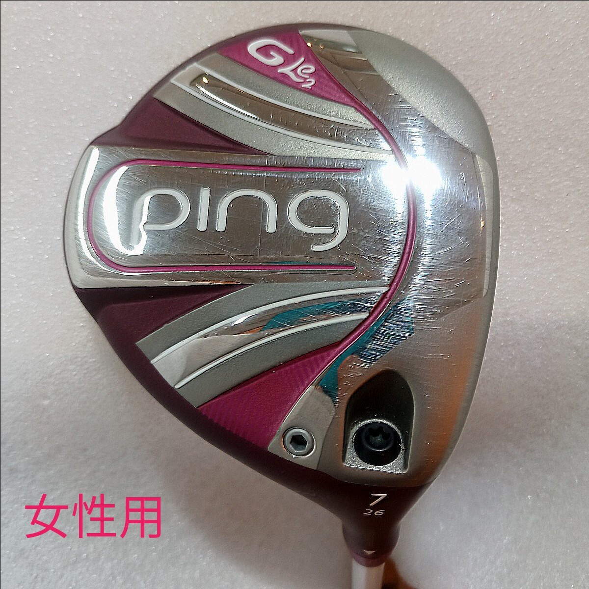 【即決価格】【FW】 女性用/PINGピン/G Le 2/26度/ULT 240J/FLEX L/カバー有り拍卖