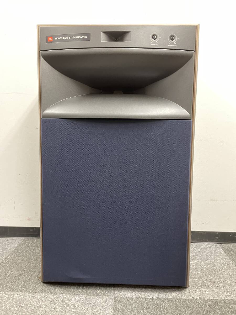 高音質 JBL スタジオモニタースピーカー 4338 1台のみ 定価67万円 美品60日保証拍卖