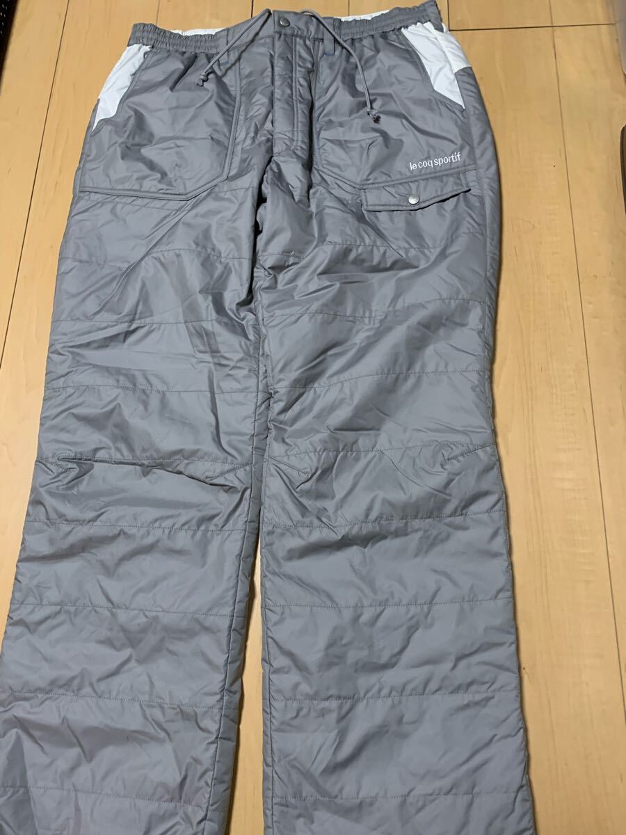 新品 le coq sportif ルコック スポルティフ 中わた ゴルフパンツ 超希少 3L拍卖