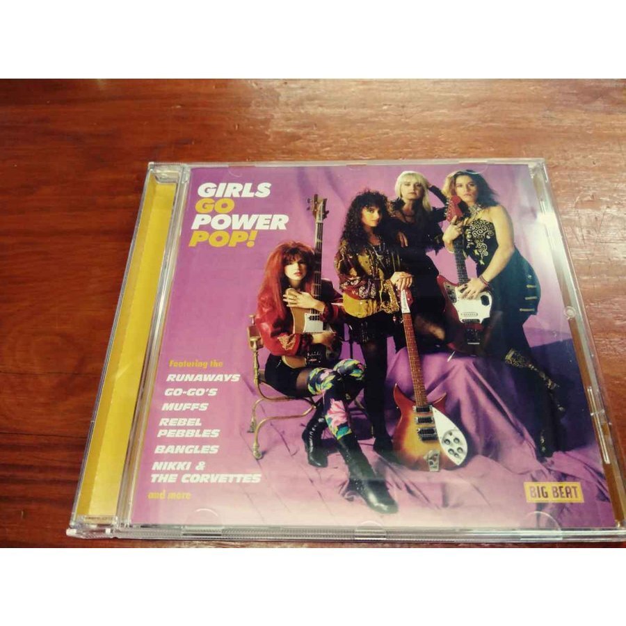 ◎ V.A. / GIRLS GO POWER POP! 新品未開封CD runaways/muffs/bangles/b girls/pandoras/primitives/pretenders/go-go's/josie cotton拍卖
