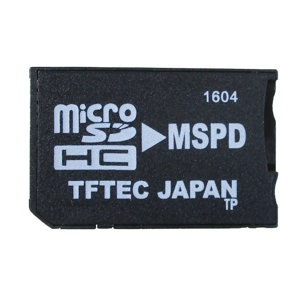 変換アダプタ microSD→MSPD メモリースティックProDuo 3210 変換名人 ゲーム用アダプタ拍卖