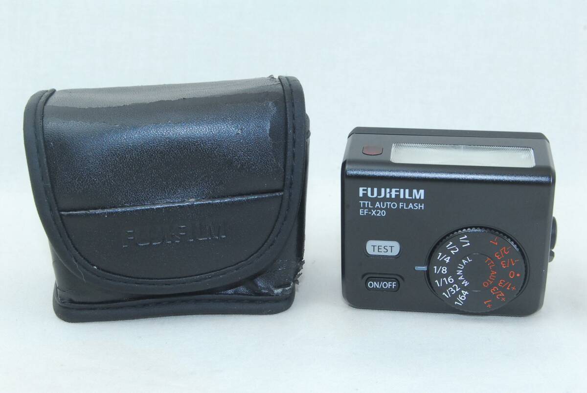 ★極美品★富士フイルム フジフィルム FUJIFILM EF-X20 クリップオンフラッシュ ストロボ♪拍卖