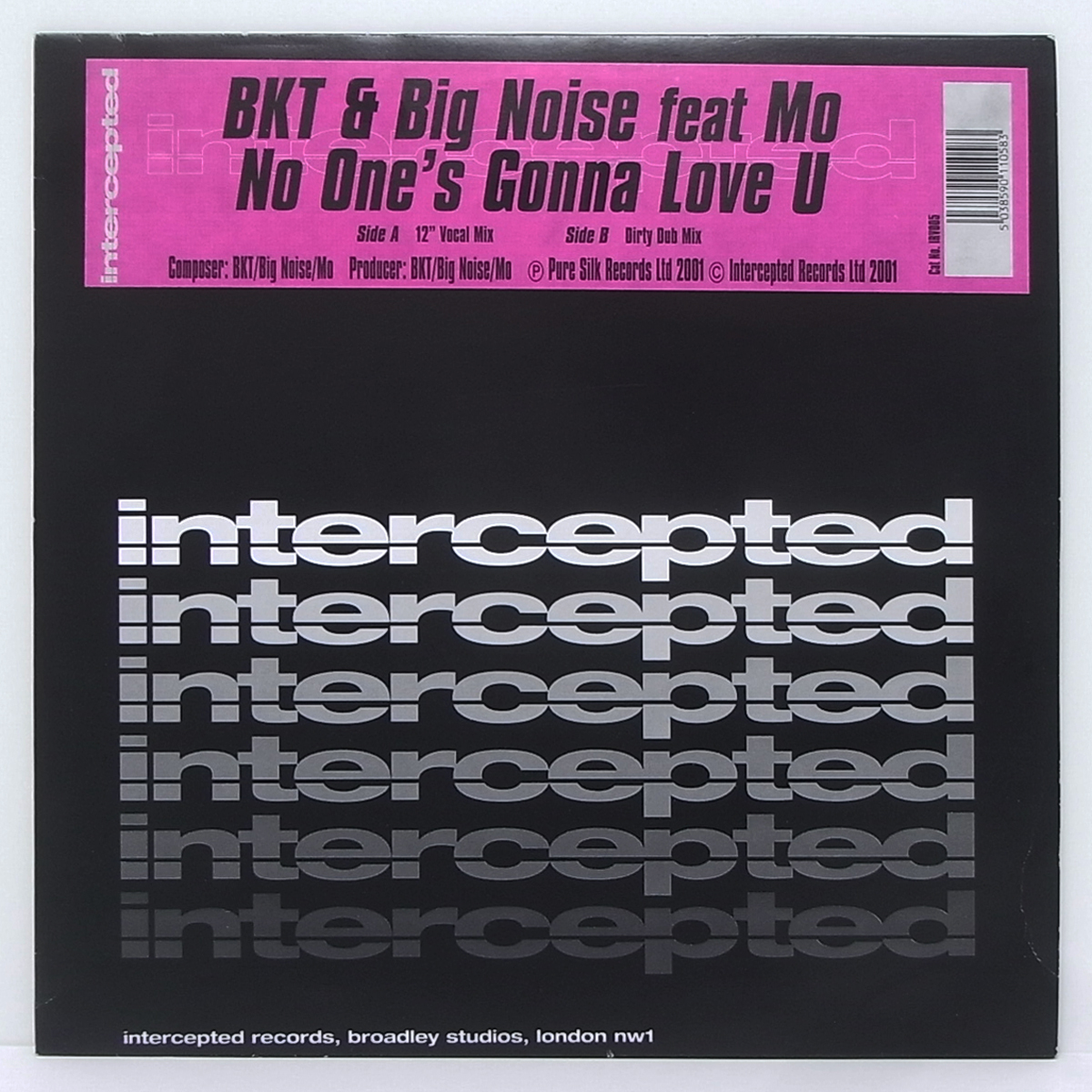 UK Garage■BKT & Big Noise Feat Mo■☆No One's Gonna Love U☆拍卖