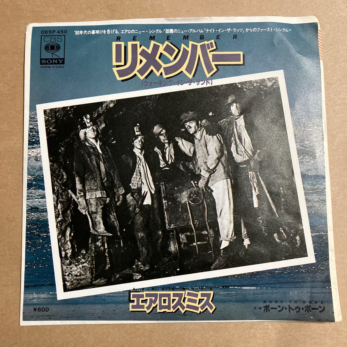7インチ AEROSMITH エアロスミス / リメンバー ウォーキング・イン・ザ・サンド 06SP 450 REMEMBER (WALKING IN THE SAND) BORN TO BORN拍卖