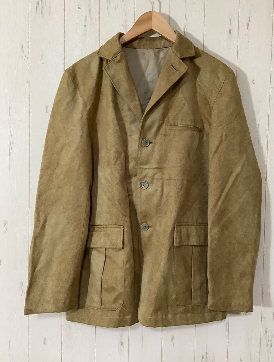 ね1529 MEN'S BIGI メンズビギ テーラードジャケット M 起毛 3B 拍卖