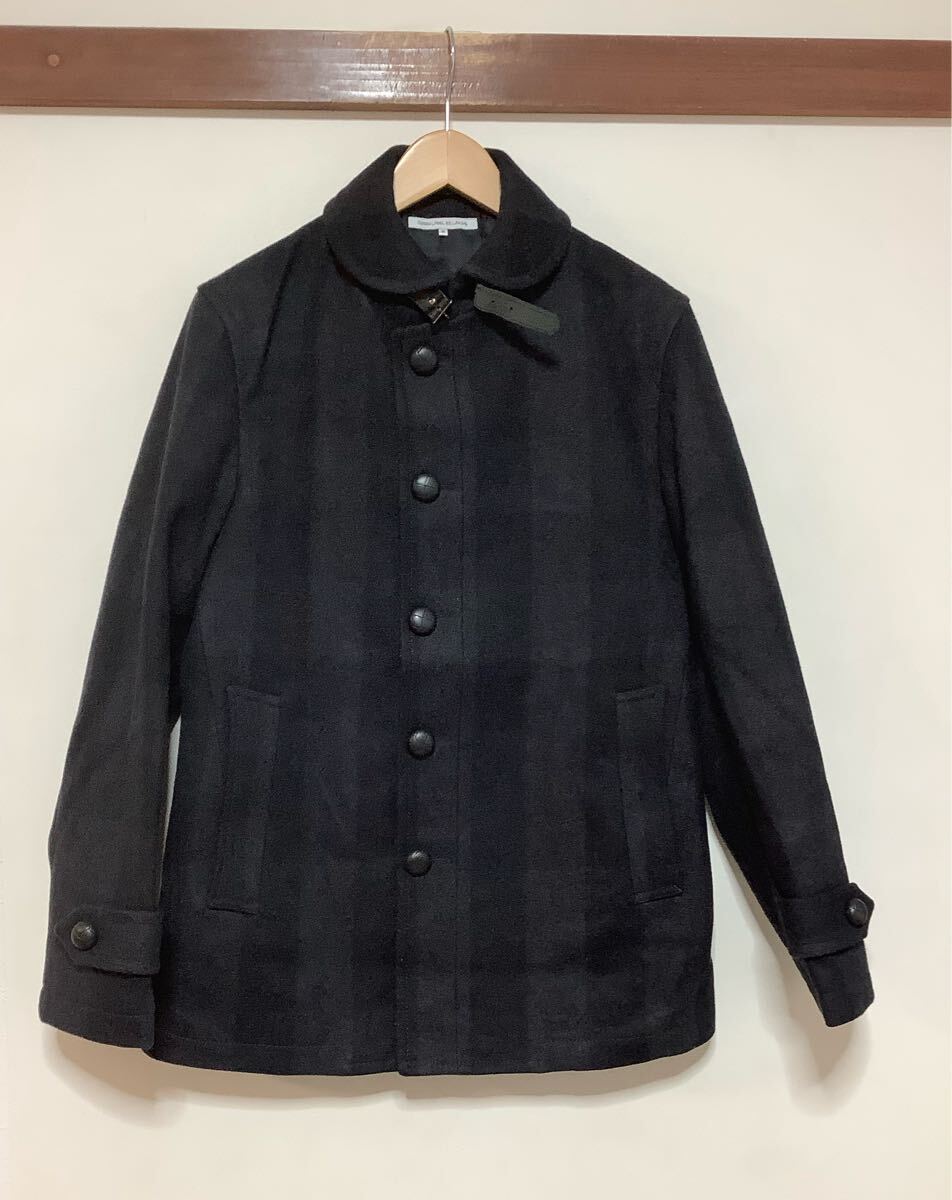 と1551 ユナイテッドアローズ グリーンレーベルリラクシング ウールジャケット M ネイビー 拍卖