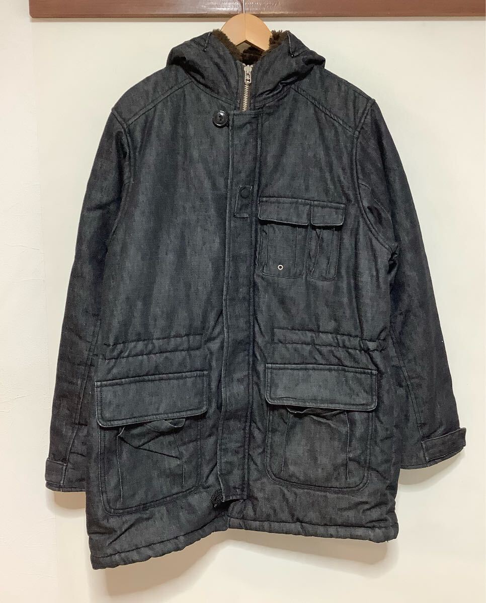 て1521 TK TAKEO KIKUCHI タケオキクチ 中綿ジャケット パデットジャケット 3 ダークグレー 拍卖