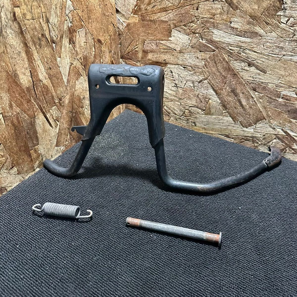 動画付A54 AF35 ライブディオZX HONDA純正 センタースタンド メインスタンド シャフト スプリング付き LIVE DIO AF34 拍卖