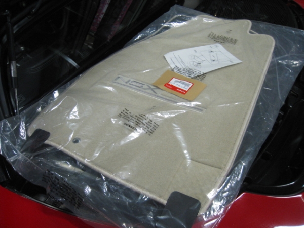 ACURA NSX 入手困難 フロアマットセット 白 純正新品 NA1.2.ACURA拍卖