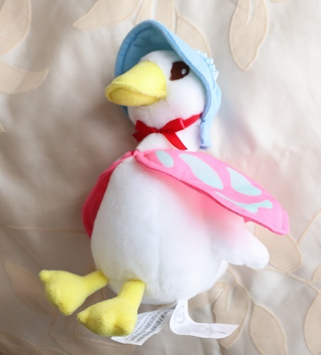 カワイイ!ふわふわ!ピーターラビット アヒルのジマイマ アヒル ぬいぐるみ 高さ約21cm 未使用品拍卖