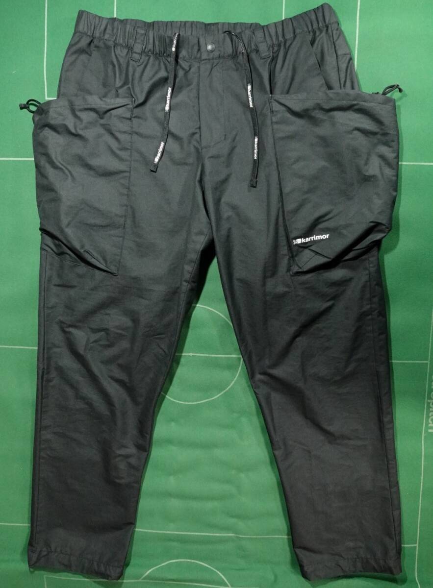▲Karrimorカリマー 難燃ポリエステル素材 ラージサイドポケット付 カーゴパンツ RIGG PANTS ブラック M(JP-L) 美品!!!▲拍卖