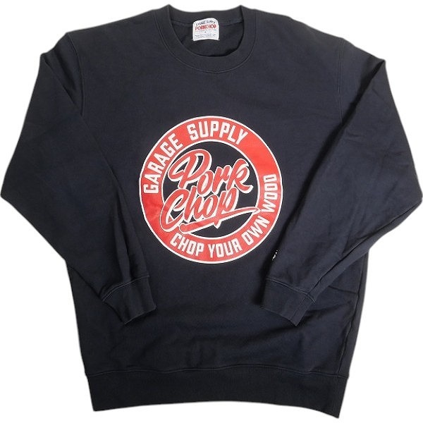 その他 PORKCHOP GARAGE SUPPLY GARAGE サークルロゴクルーネックスウェット 黒 Size 【M】 【中古品-良い】 20814064拍卖