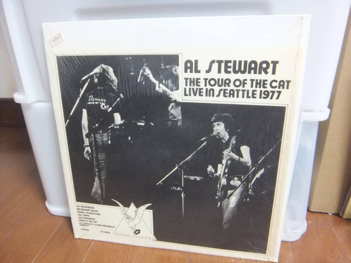 AL STEWART ザ、ツアー オブ ザ キャット ライヴ イン シアトル 1977 輸入盤LP シュリンク付拍卖
