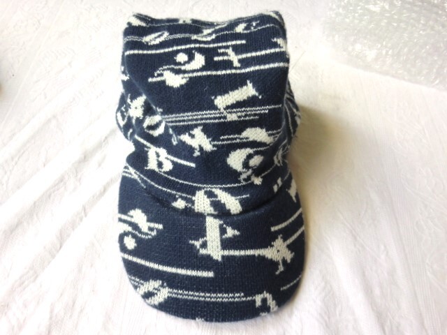 新品タグ付き  クランク(CLUNK) ニットキャップ CL5NVA03 ネイビー レディースゴルフウエア小物 拍卖