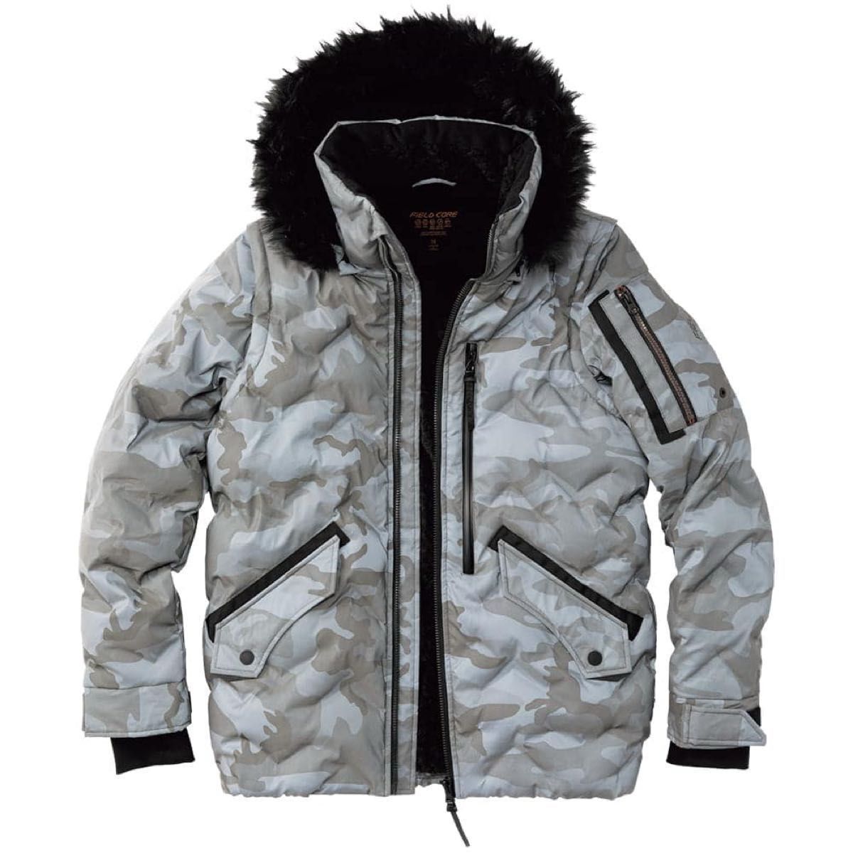 ユーロ アルティメットデュアルフーディー リフレクトカモ サイズ M拍卖