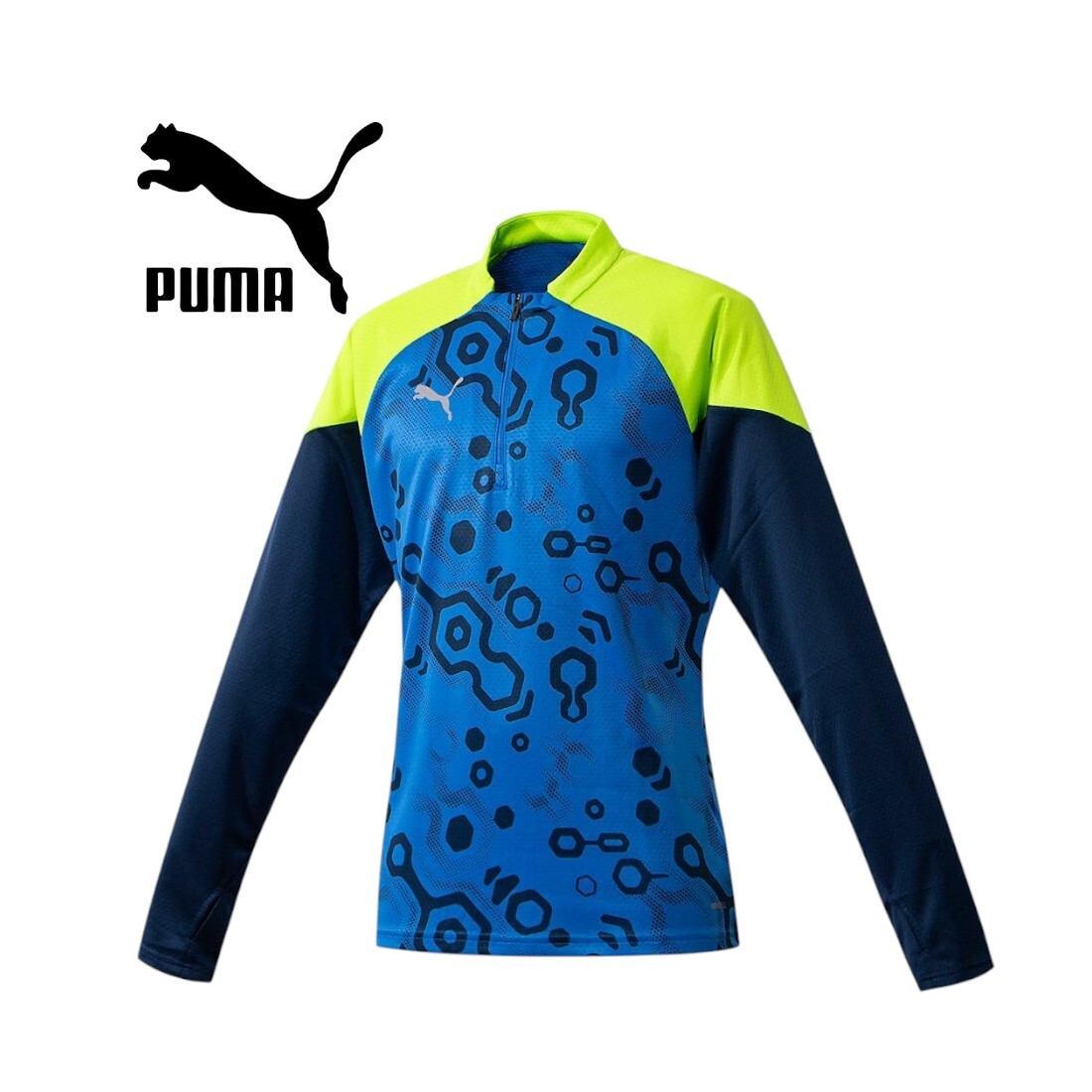 【新品特価!定価7150円が72%OFF!】プーマ PUMA INDIVIDUALCUP 1/4 ジップトップ 658881-54/8/サイズL拍卖