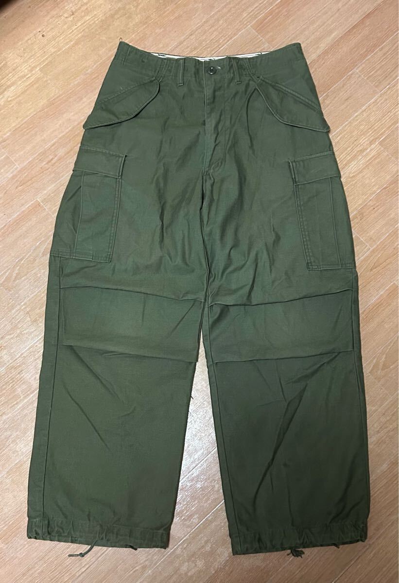 70s Vintage 米軍実物 M-65 カーゴパンツ S-R拍卖
