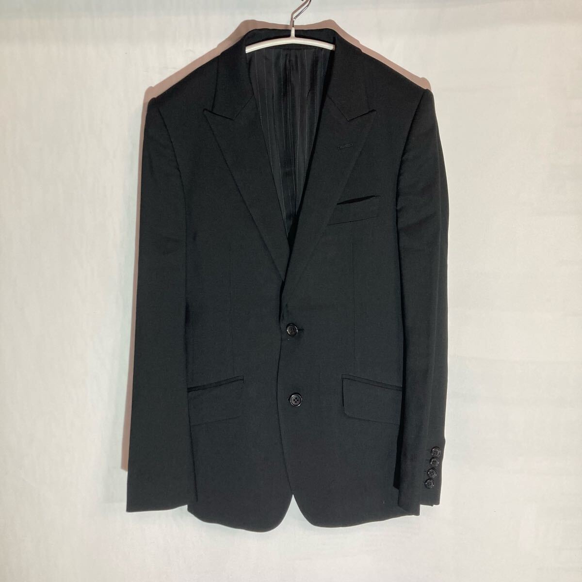 51-25 シェラック 2B テーラードジャケット サイズ42 ブラック拍卖