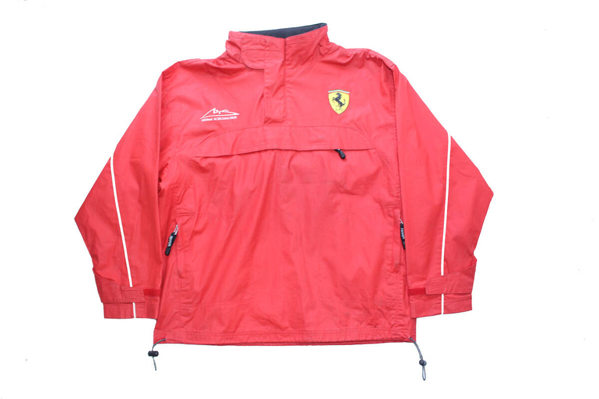MICHAEL SCHUMACHER FERRARI ANORAK JACKET アンブロ フェラーリ アノラック拍卖