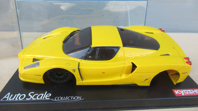 即決■京商 ミニッツ エンツォ フェラーリ イエロー 欠損あり■こ-95拍卖