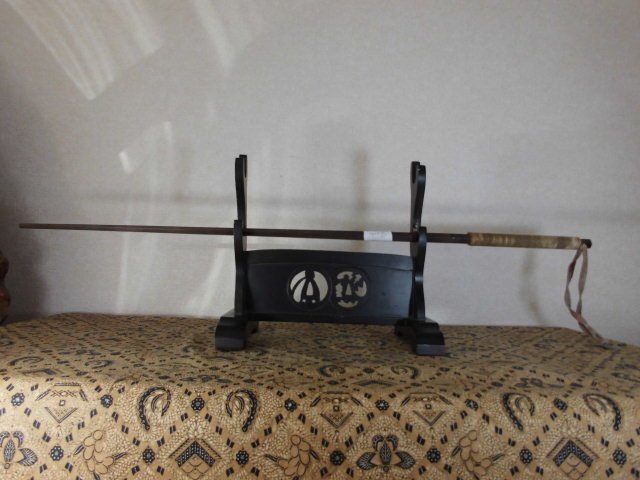 ☆★骨董天国☆★送料無料!!紐巻馬上十手(6)拍卖