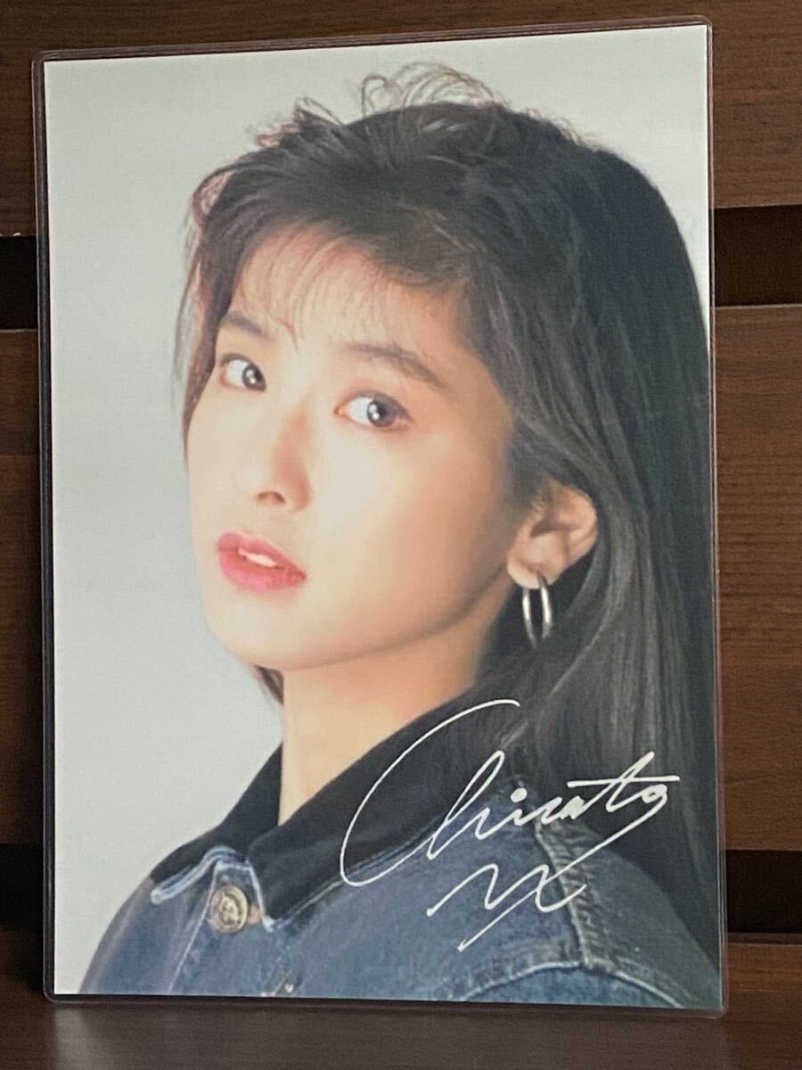 森高千里 ラミネート ハンドメイド A4サイズ拍卖