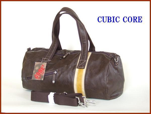 新品<値下げ>COREシボ感のあるオシャレな合皮使い2WAYボストンバッグ/濃茶■通学、レジャー、タウンユースに!拍卖