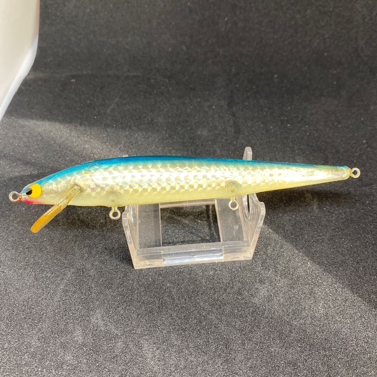 old オリムピック フレクトライトミノー 11.5cm 7.8g オールド B級 JAPAN VINTAGE OLYMPIC FLECKED LIGHT MINNOW 反射板入 拍卖