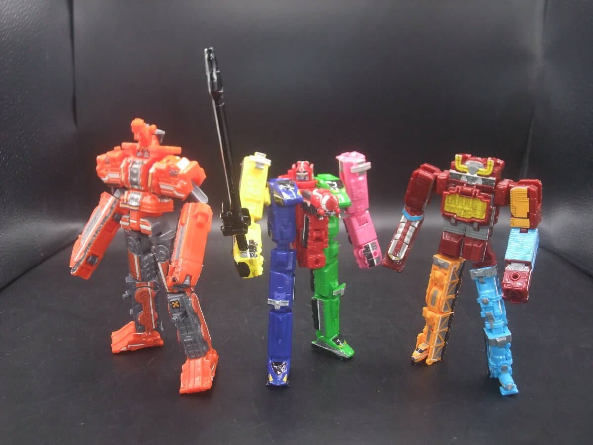 ミニプラ 烈車戦隊トッキュウジャー トッキュウオー ディーゼルオー ビルドダイオー 超超トッキュウオーセット 組立済 拍卖